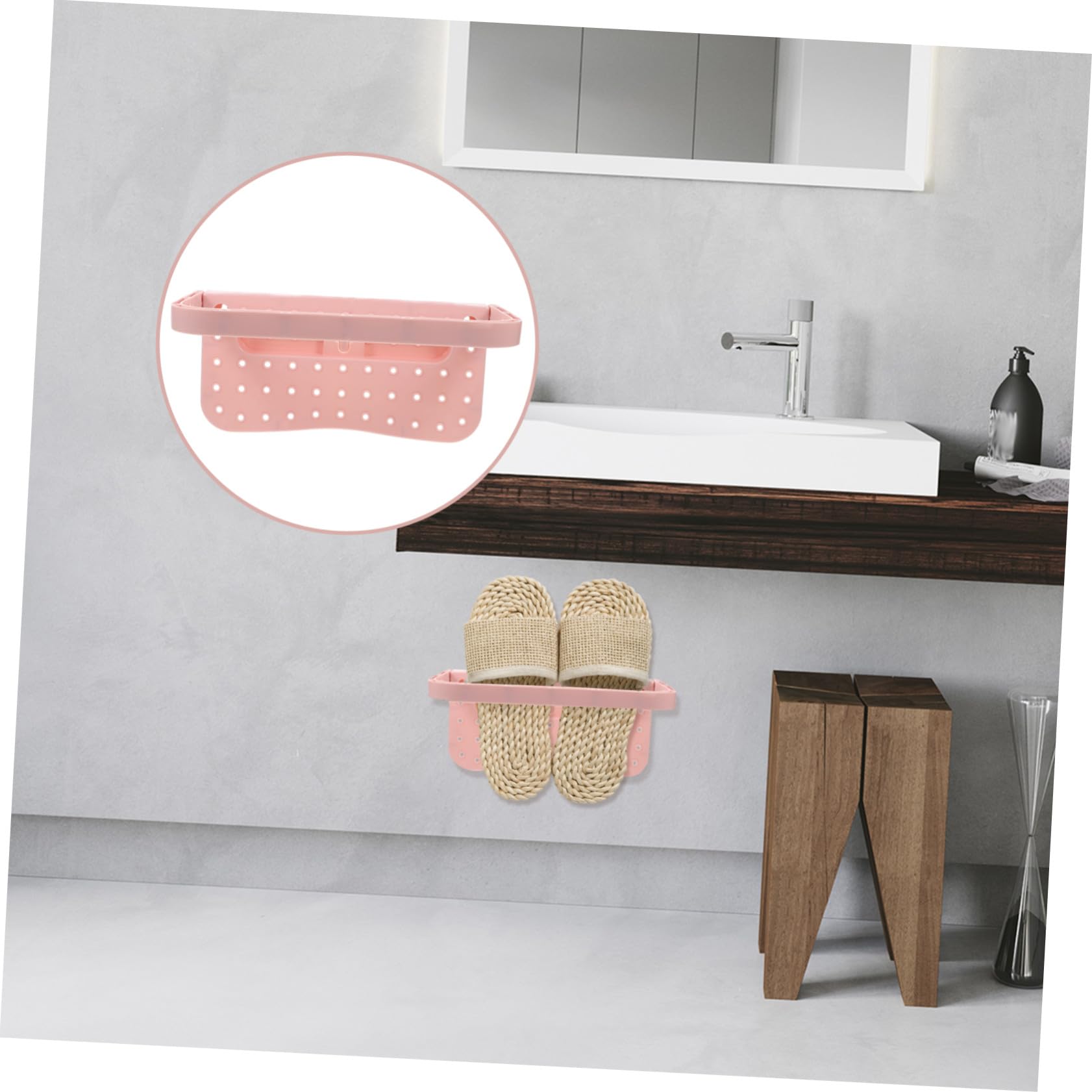 Cabilock Organisateur de Chaussures Pliable Mural 4 Pièces en Plastique pour Maison, Support Suspendu pour Sneakers et Chaussures D'garçon et Filles, Rangement Pratique et Gain de Place