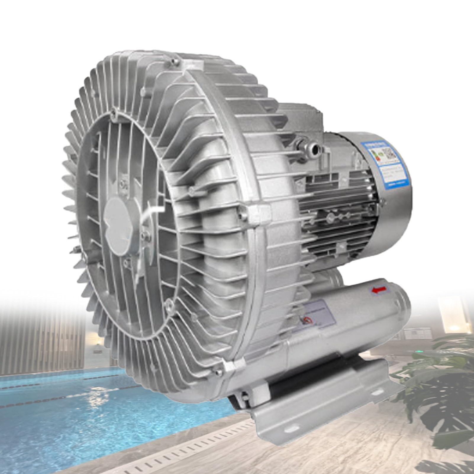 Pvxa Large Airflow Type High-Pressure Vortex Ring Blower,High-Pressure Vortex Ring Blower,Ide Channel Centrifugal Blower, for Air Dusting ThreePhase-4000W/5.36HP