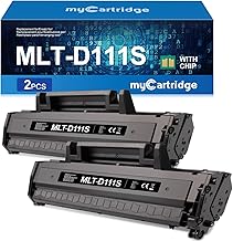 MYCARTRIDGE MLT-D111S Compatible for Samsung D111S MLT-D111L Toner for Xpress SL M2070 M2070FW M2070W M2070F M2026W M2026 M2020 M2020W M2021 M2021W M2022 M20222 W M2071 M2071W M2078W (Black, 2-Pack)