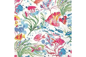 IHR Ideal Home Range Cocktail Napkins, 3-Ply Paper Party Napkin Pack