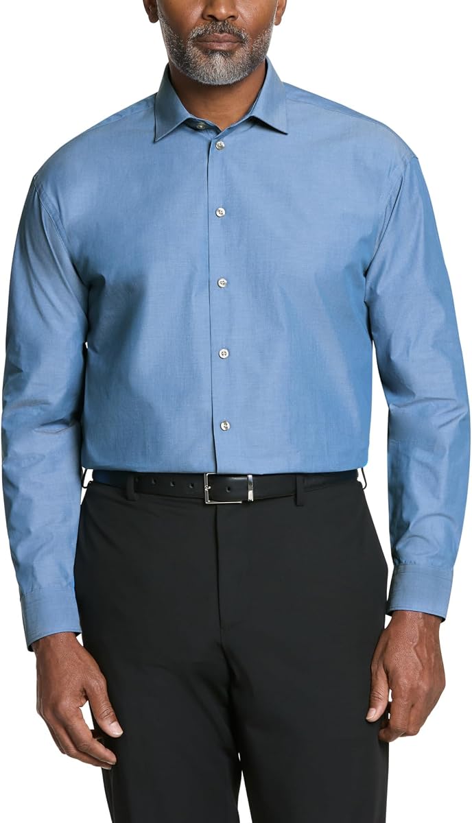 Men's Dress Shirt Regular Fit Solid