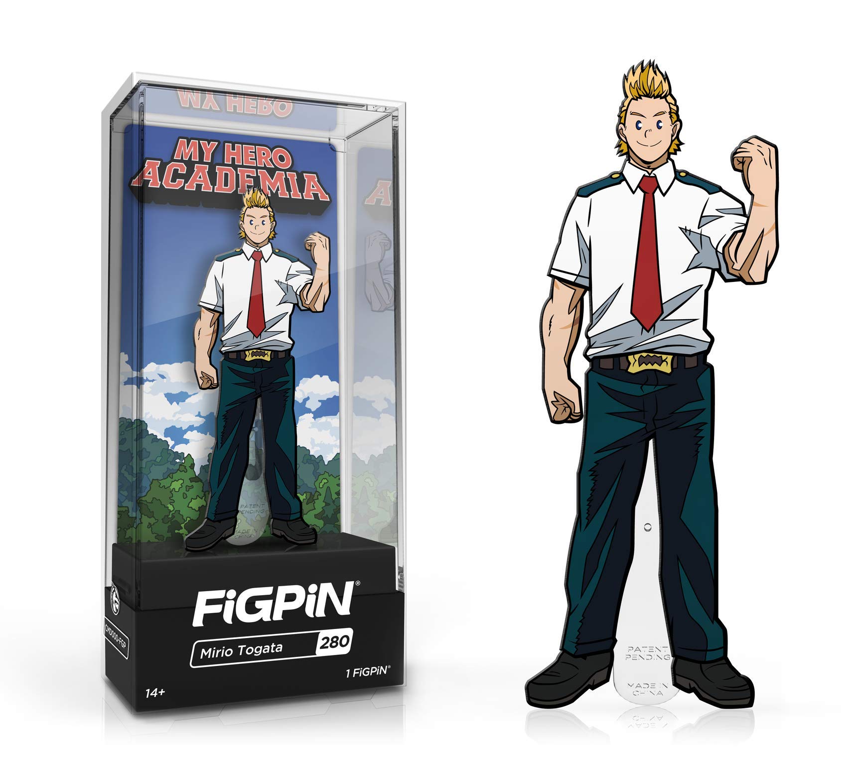 FiGPiNFiGPiN - My Hero Academia: Mirio Togata - Collectible Pin with Premium Display Case