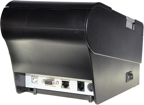 Miniatura 9 de EOM-POS Cajón de caja registradora resistente  impresora térmica de recibos 3150in  escáner de código de barras sin cable negro no apto para cuadrado