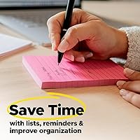 Vista 6 de Post-it Super Sticky Notes, 3-inch x 3-inch, Summer Joy Collection, 70 Sheet/Pad, 24 Pads/Pack (654-24SSJOY-CP)