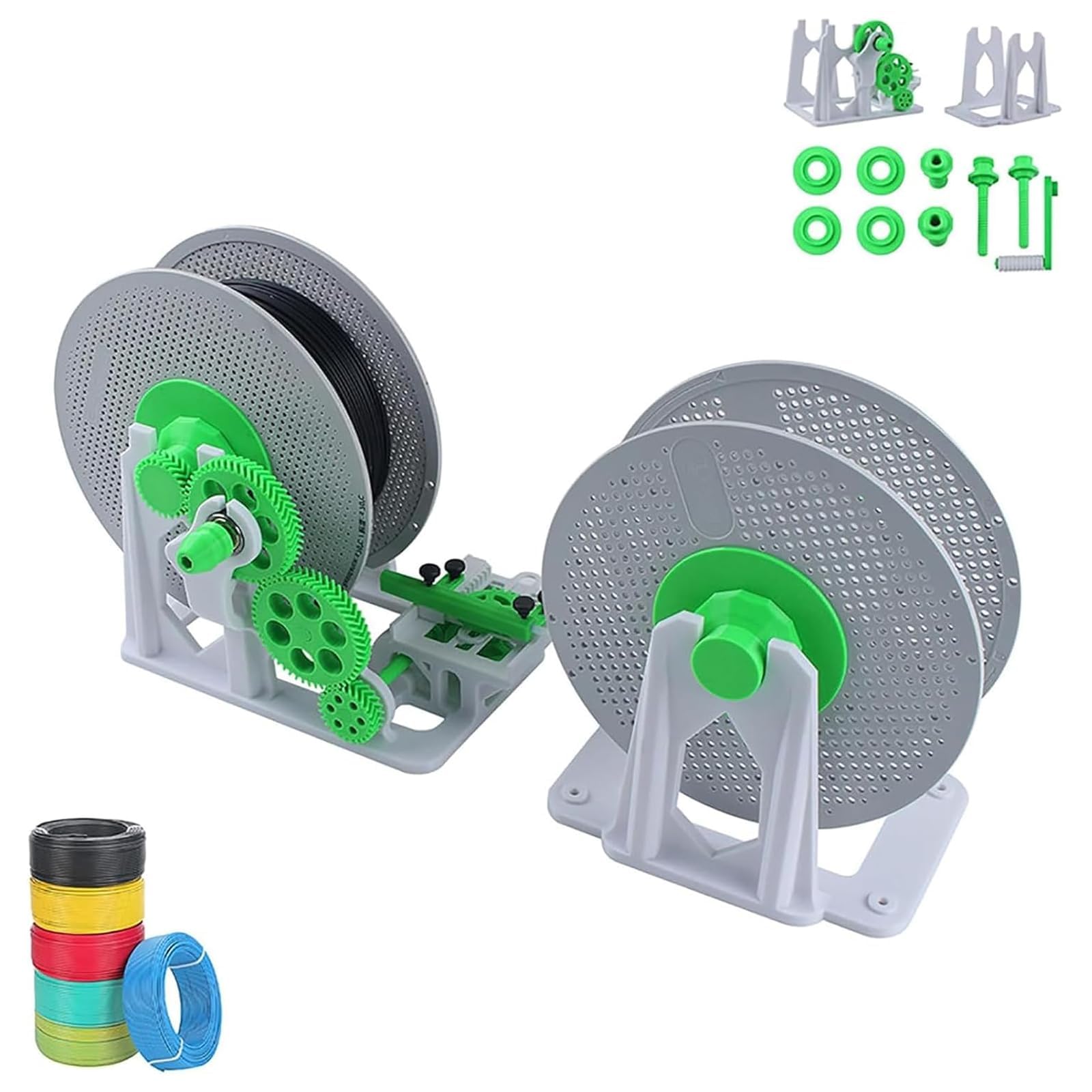 Enrouleur de filament imprimante 3D à manivelle pour bobine 1kg