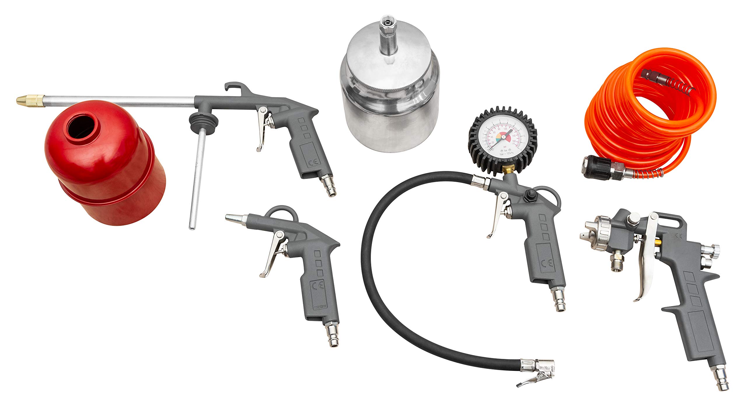 ZI-COMZUB5 – 5-teiliges Kompressorzubehör-Set