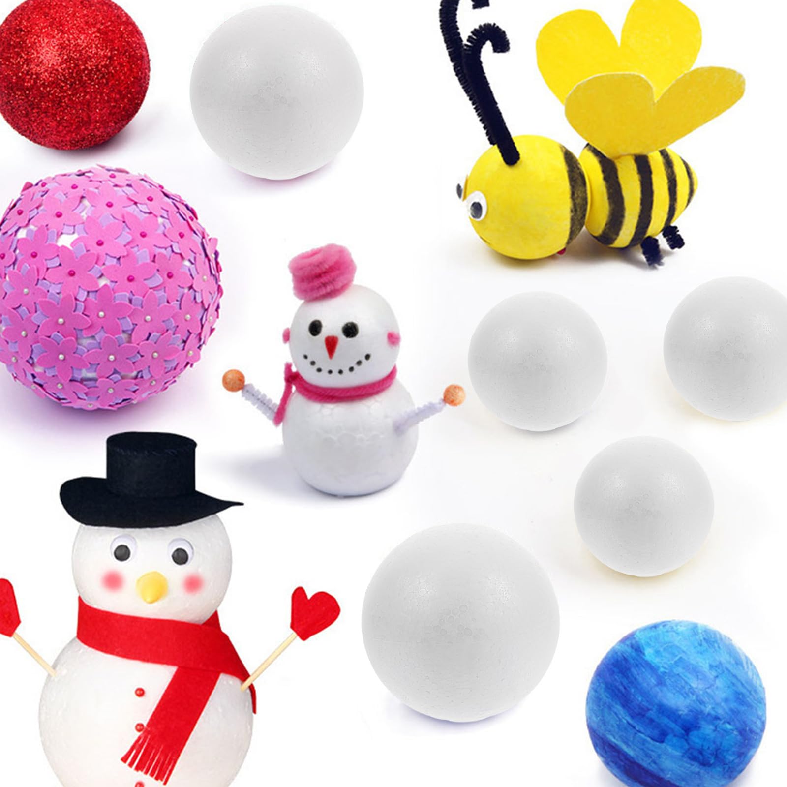 Polystyreen ballen schuim bollen schuim ambachtelijke ballen Polystyreen ballen schuim bollen schuim ambachtelijke ballen