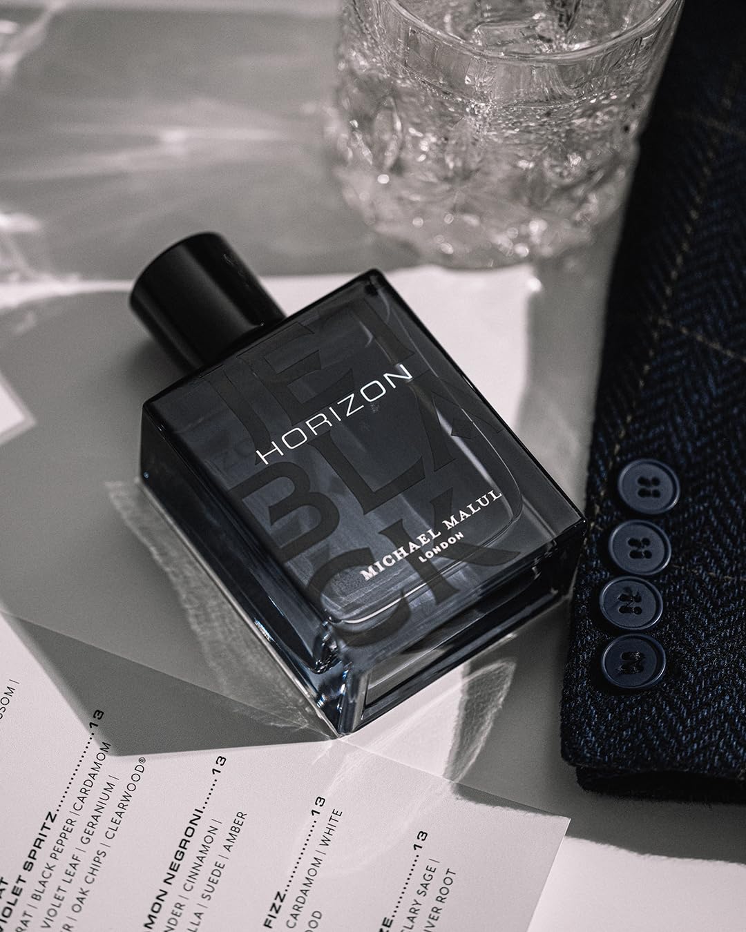 Michael Malul Jet Black Horizon Eau de Parfum for Men - 100ml | 3.4oz (100ml, Jet Black Horizon) - Image 6