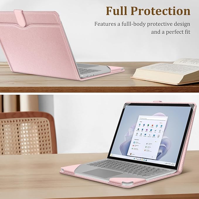 Fintie Funda Tipo Sleeve para Surface Laptop 13.8/13.5 pulgadas - Rosa miniatura 3