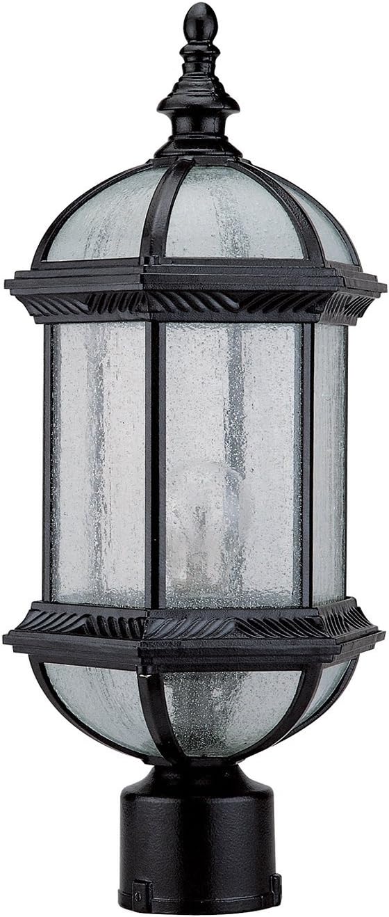 OCA1304BK Hexagon Top Post Mount Light