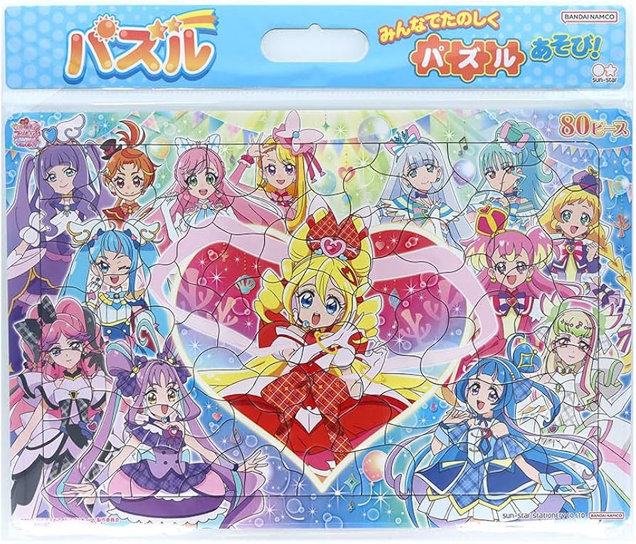 500円＋送料 プリキュア　パズル Amazon | サンスター文具 パズル65P A柄 キミとアイドルプリキュア