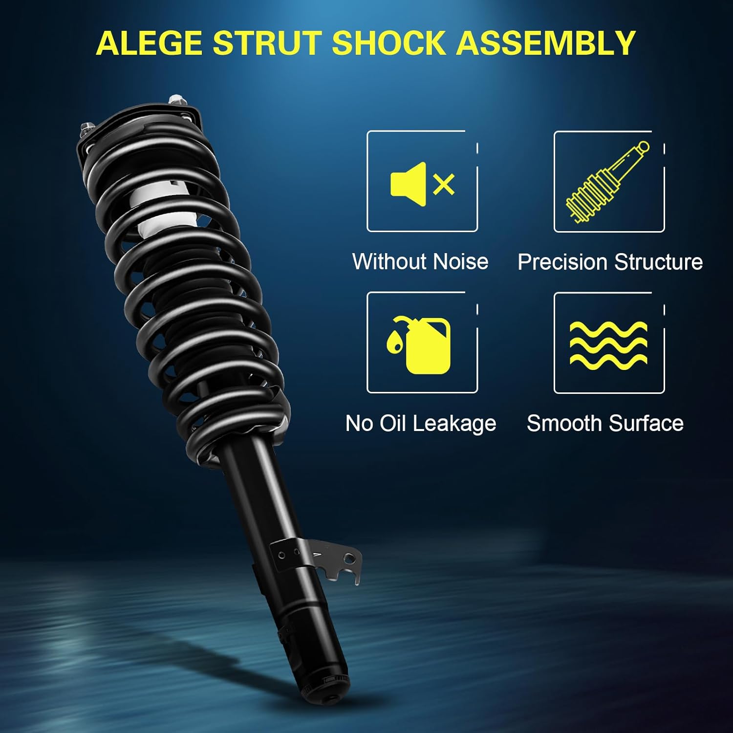 Front Struts Assembly Shock Absorber with Coil Spring for Ford Fusion 2006-2009 for Mercury Milan 2006-2009,172261