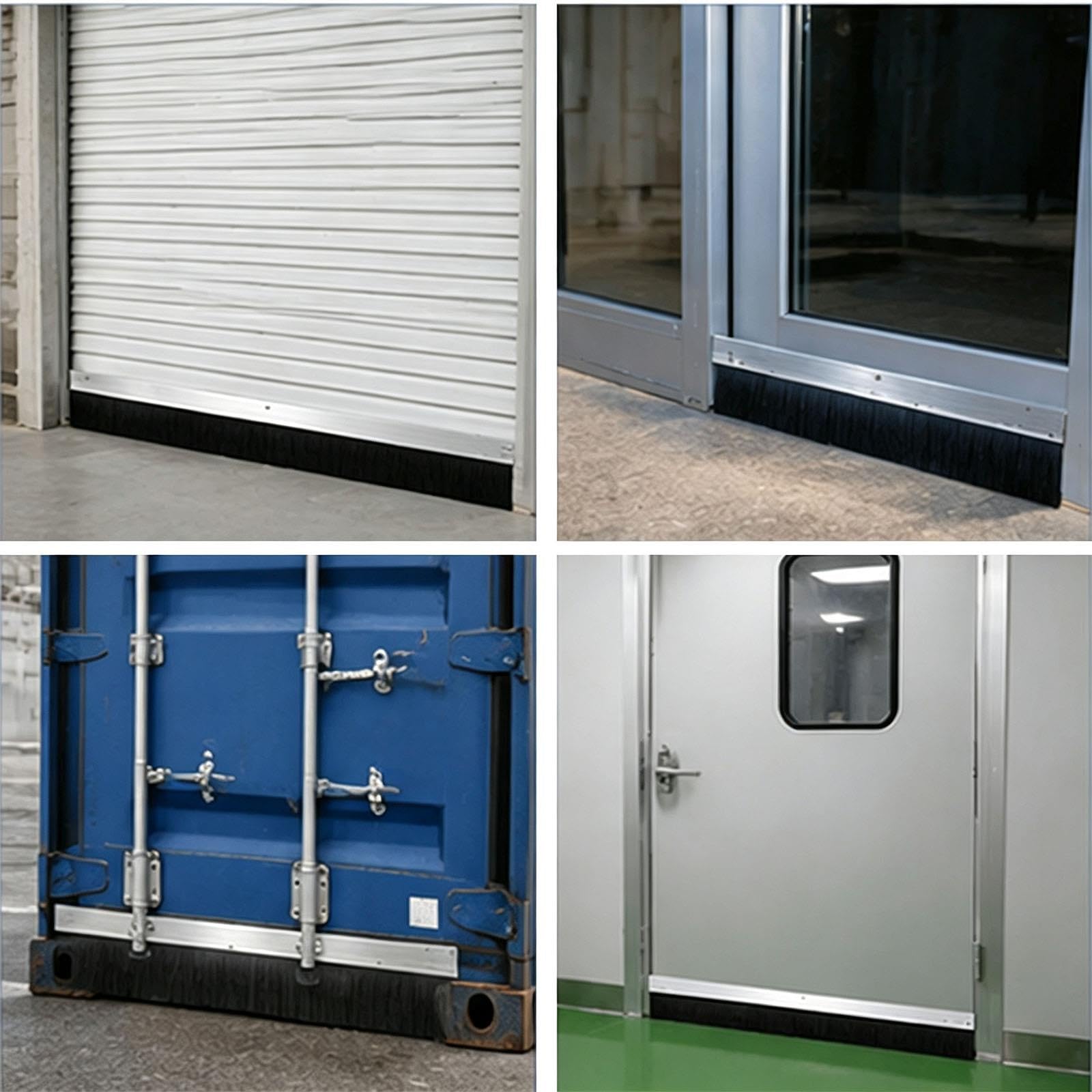 spazzola porta scorrevole Guarnizione Per Porta In Nylon