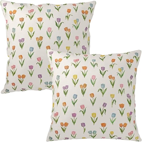 Miniatura 59 de Fundas de Almohada Decorativas de Invierno Navidad Renos Pino Pájaros Cardinales País de las Maravillas Bosque Funda de Almohada 18x18 Juego de 2