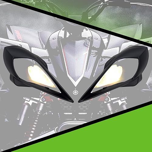 Miniatura 3 de CPOWACE Fundas para faros delanteros izquierdo y derecho compatibles con Yamaha Raptor 700 250 350, YFZ 450 YFZ450R YFZ450X, Wolverine 350 450,