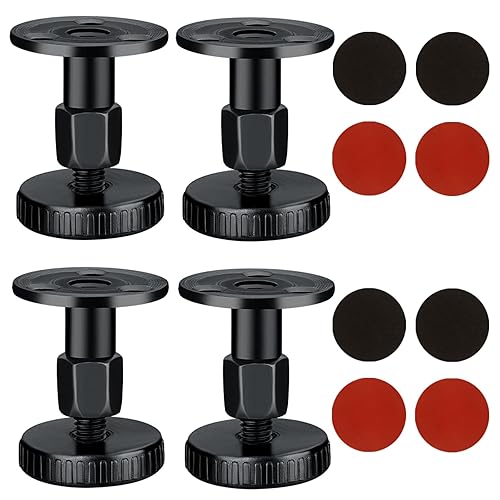 ZukoCert 4PCs Adjustable Headboard Stoppers, Anti-Shake Bed Frame Tools, Bed