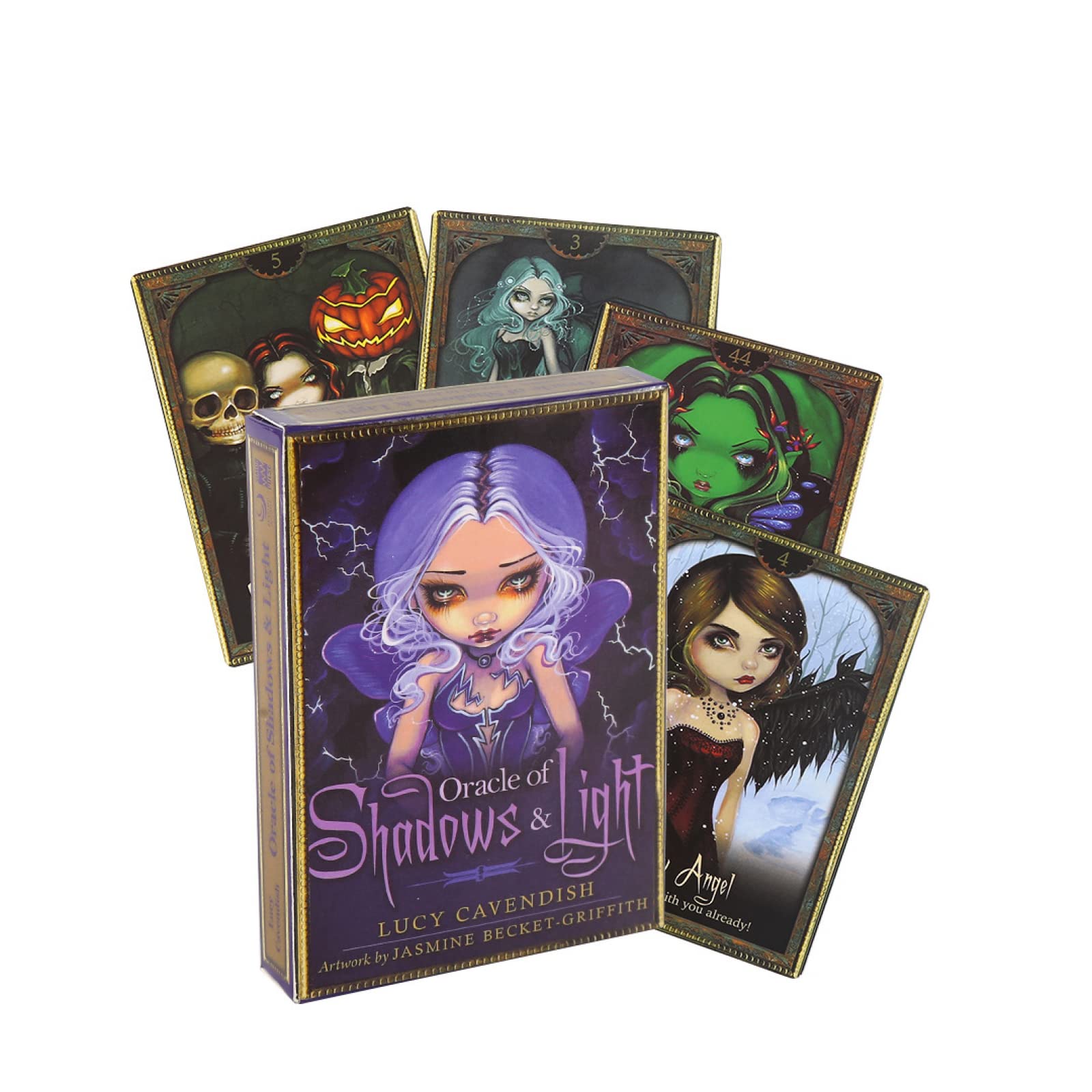 Amazon.com: Bewish Tarot Cards-Oracle of Shadows Light Oracle Cards,  Clarification and Complement Readings Fortune Telling Game : Toys & Games
