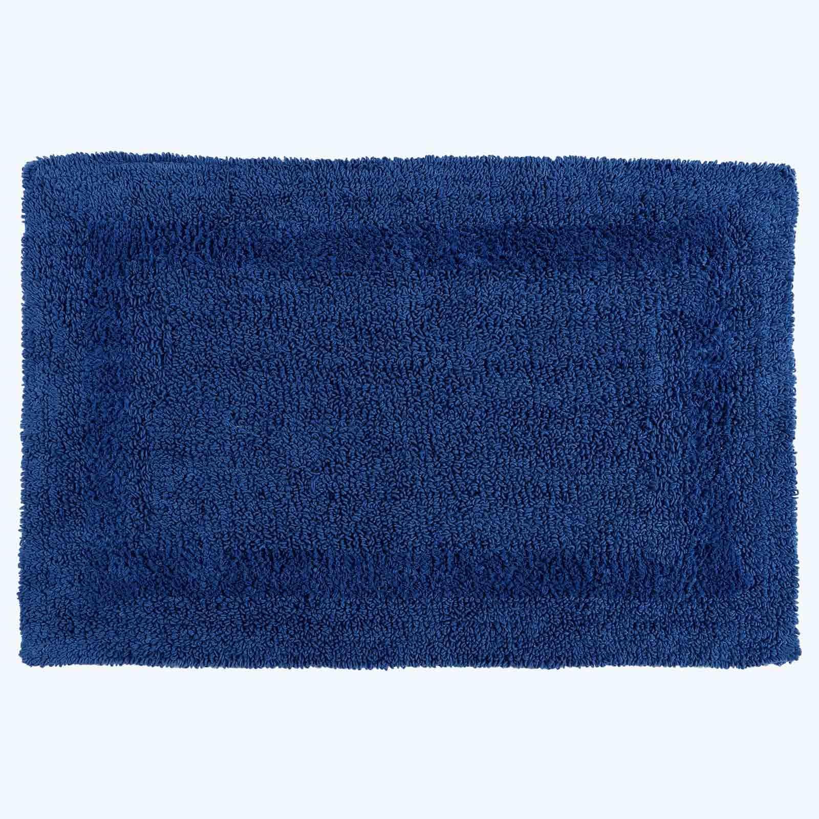 HOMESCAPES Toilet Mat, Luxury 1600gsm Extra Soft 100% Cotton, Reversible Bathroom Mats Non-Slip, Washable, Super Absorbent, Quick-Dry, Raspberry Pink Pedestal Rug for Toilet, 50 x 55 cm — view 78