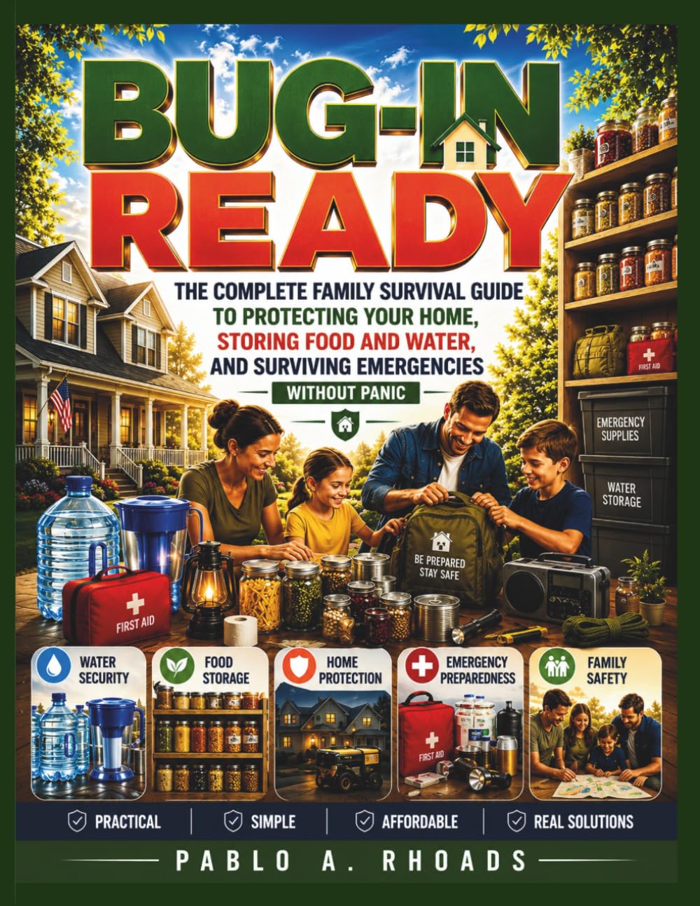 BUG IN READY: The Complete Family Survival Guide to Protecting Your Home, Storing Food and Water, and Surviving Emergencies Without Panic