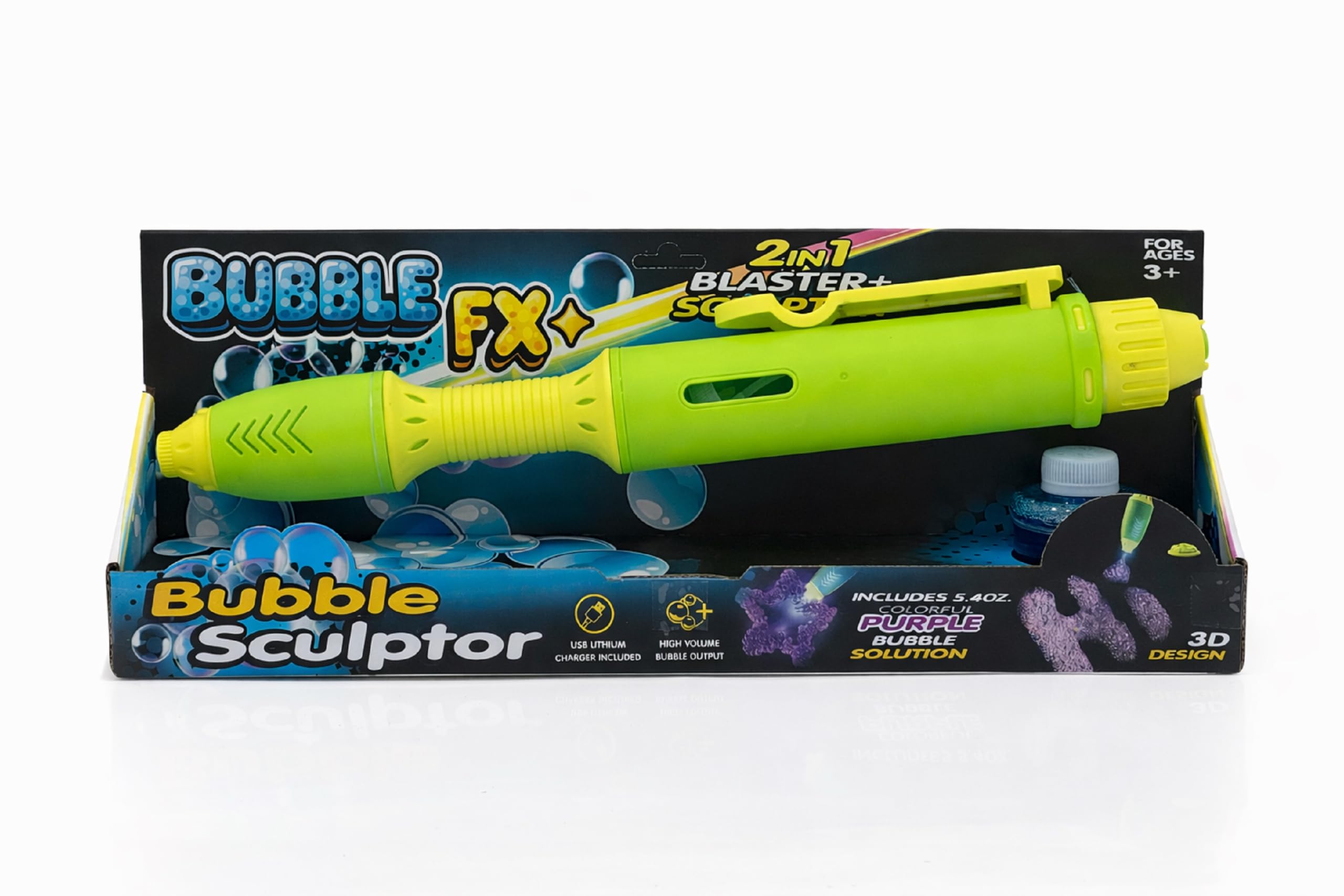 Amazon.com: Mindscope BubbleFX LED Light Up Bubble Sculptor Pen