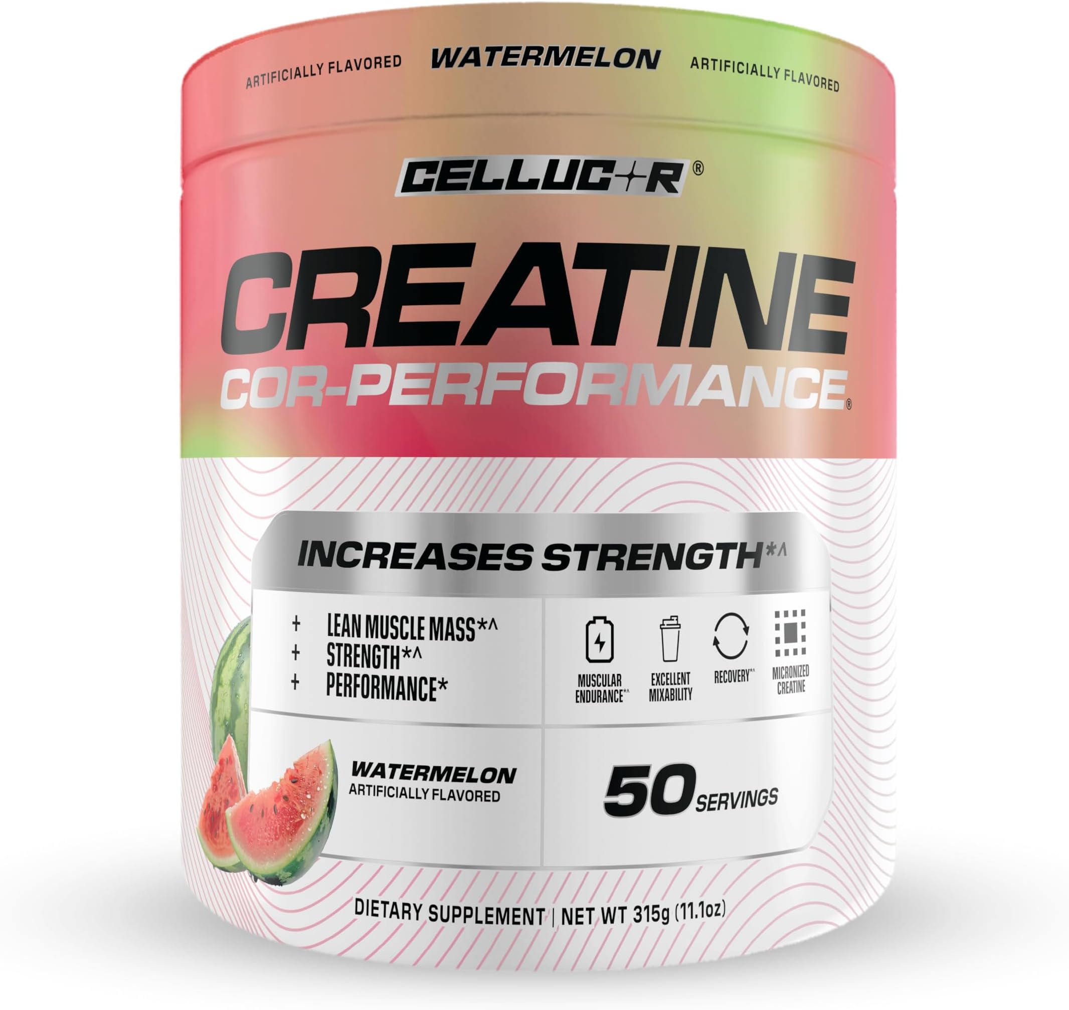 Cellucor Cellcore Core Performance Creatine Monohydrate Watermelon 50 Servings [Overseas Direct Delivery]