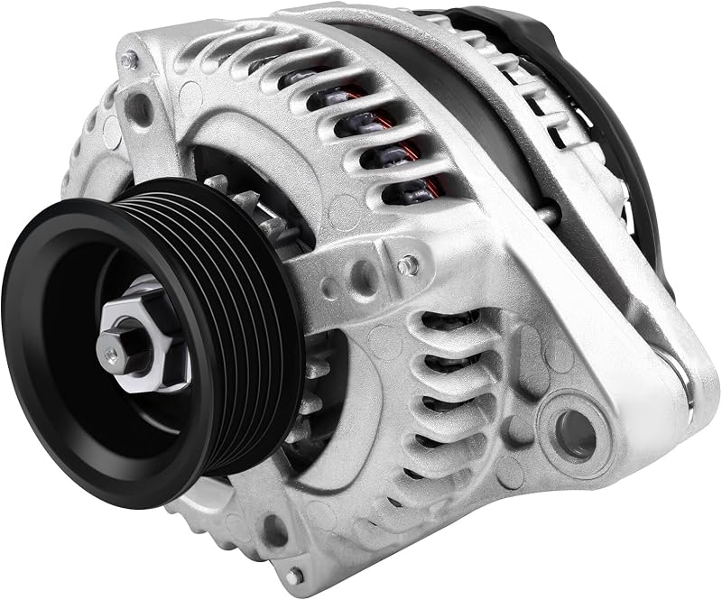 Alternador OCPTY para Acura MDX 2003-2009, Honda Odyssey 2005-07 | Para Acura para RL 2005-2008, para TL 04-08,130A, polea de 6 ranuras, nuevo alternador automotriz, reemplazo para 11099 31100-RDJ-A01