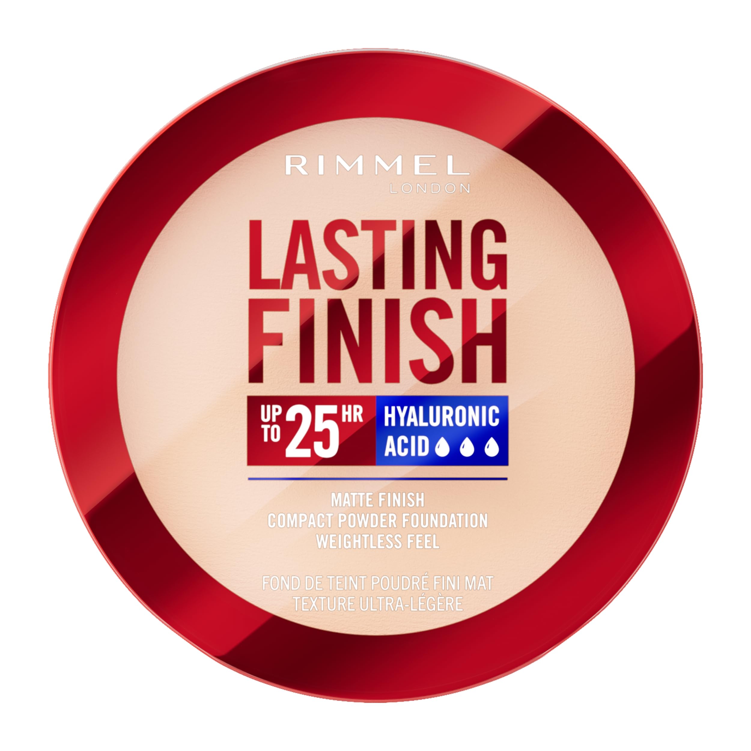 Rimmel Lasting Finish 25H compact powder SPF 20 shade Fair Porcelain 7 g