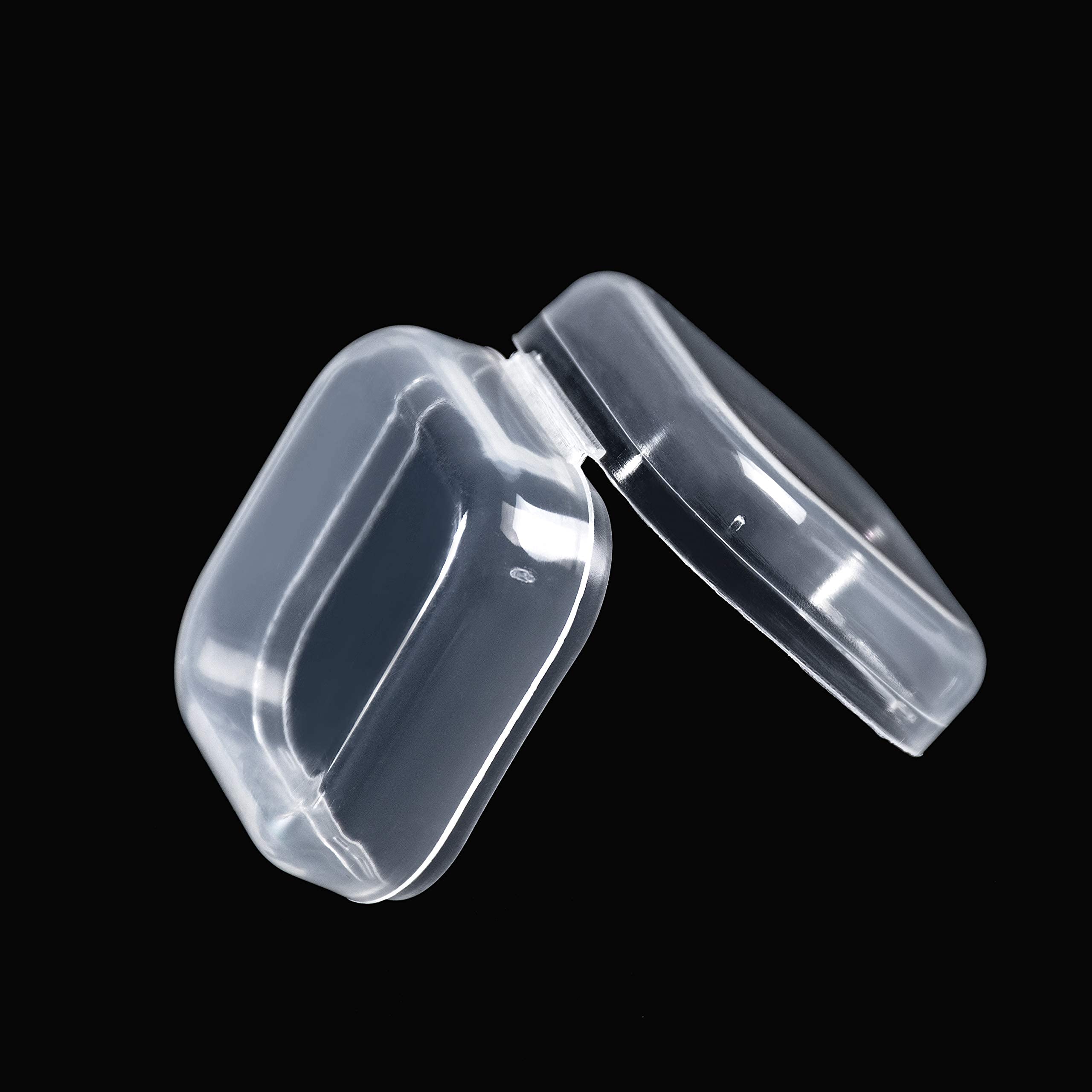 50 Scatoline Trasparenti Con Coperchio - Piccole Scatole Per Oggetti Piccoli