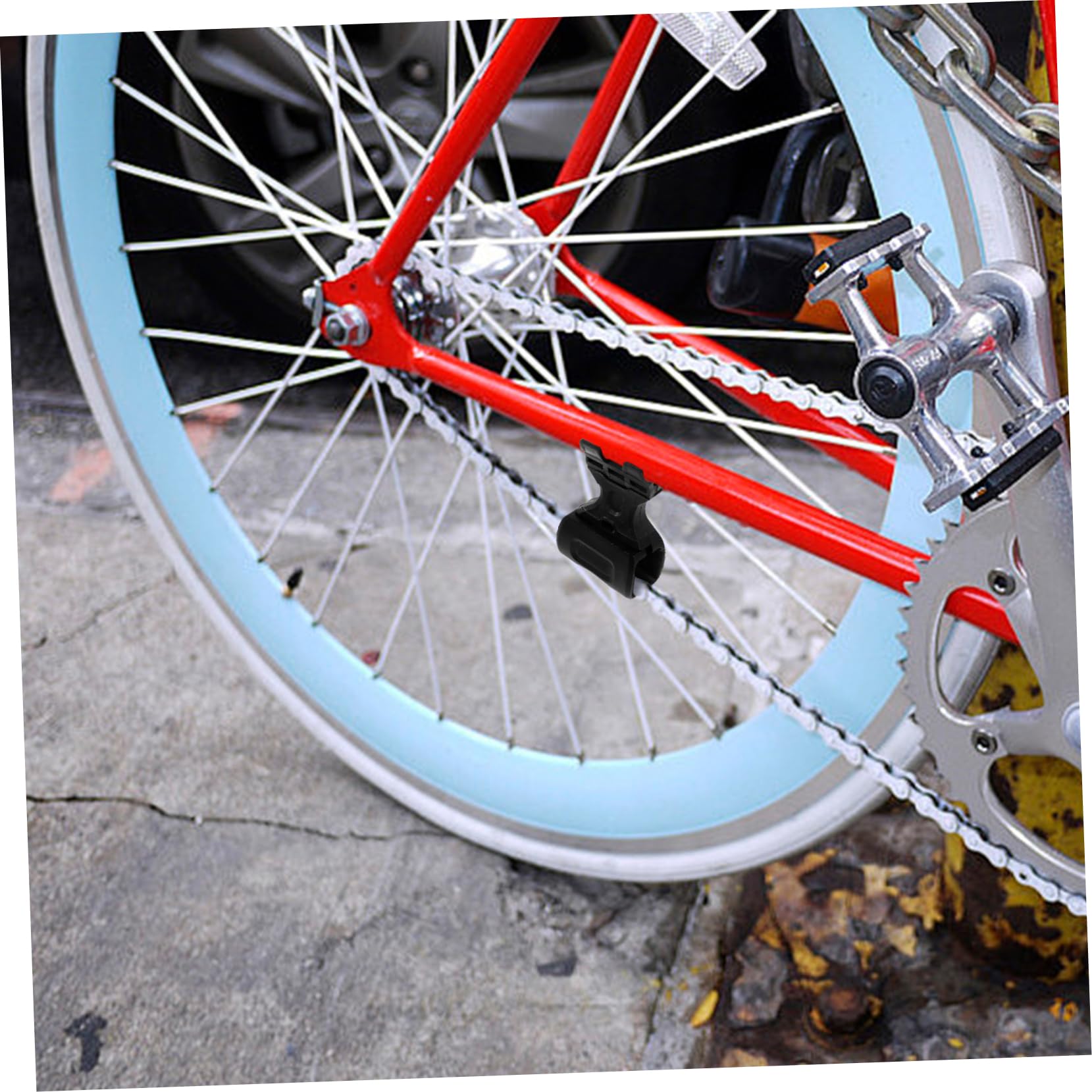 Kisangel 2pezzi Per Biciclette e Mountain Bike e Resistente Previene Deragliamenti Per e All