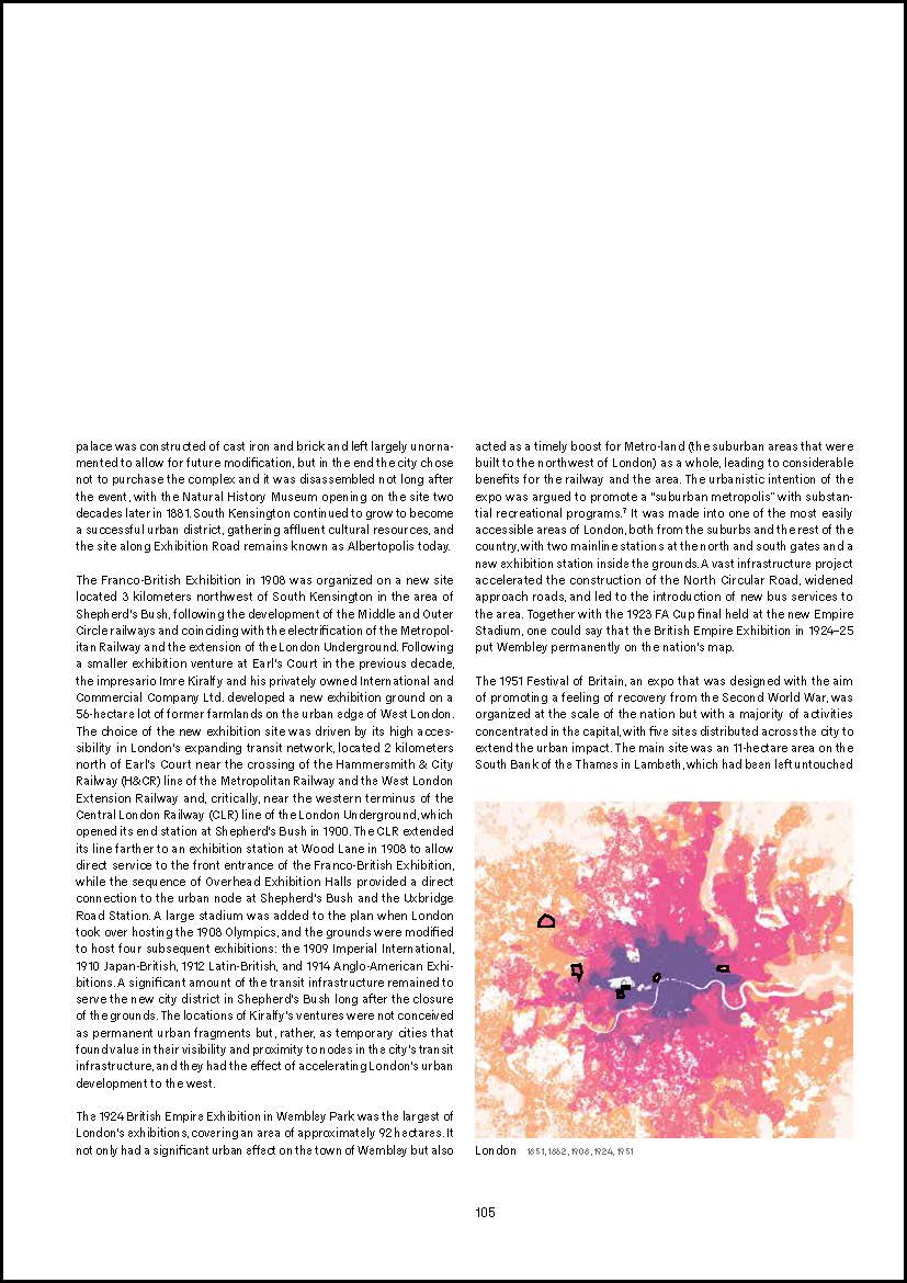 Expos As Great Urban Projects: Present and Future