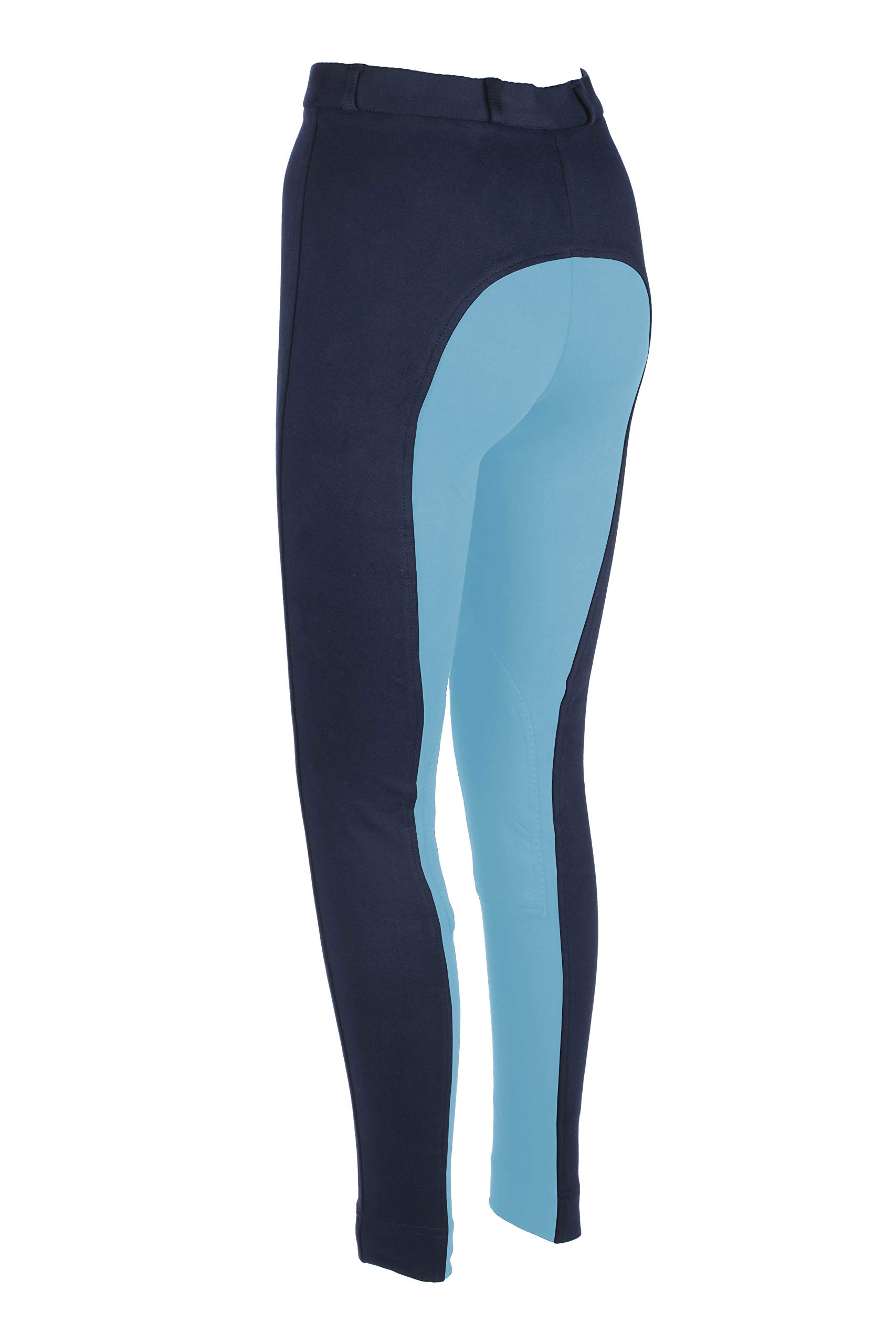 Horse Riding Child Soft Stretchy Jodhpurs JODS JODPHURS Child/Girls Cotton Lycra Soft Jods Knee Patch Equestrian Jodh