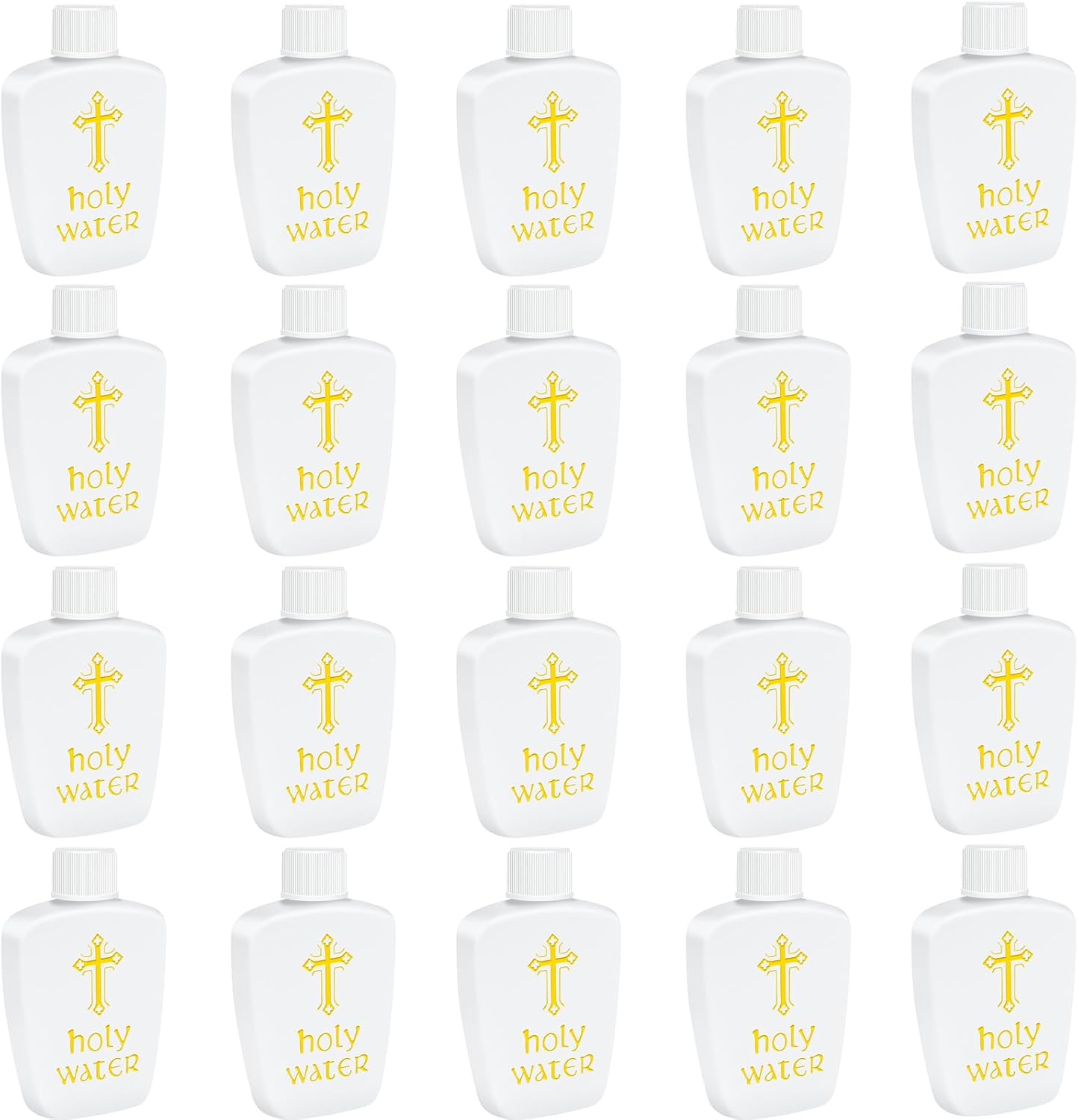 ZPOYOT 40 Pcs Holy Water Bottles 2oz Holy Water Container