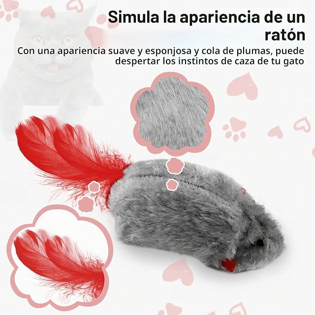 Foto 5 de 6 de AURIVEE Juguetes para Gatos 2 Unidades