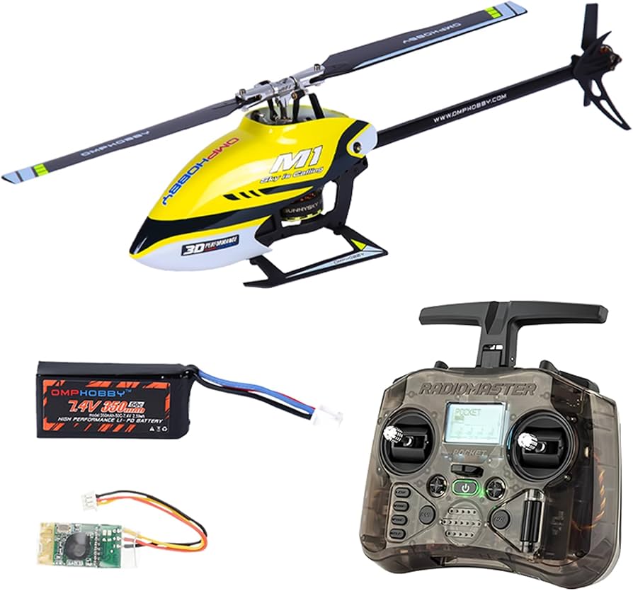 OMPHOBBY M1 ヘリBNF OMPHobby M1 2025 RC Helicopter BnF