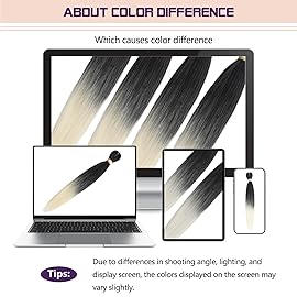 Beyond Beauty Braiding Hair pre stretched, Braids Synthetic Fiber Ombre Yaki Texture, Natural Easy Twist Braids Crochet Hair Hot Water Setting hair extensions