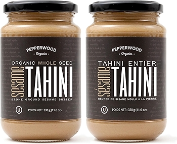 有机全芝麻酱 - 未去壳石磨，顺滑口感