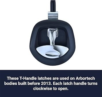Stahl Arbortech - 166904 - Replacement Curbside Ergonomic T-Handle Latch