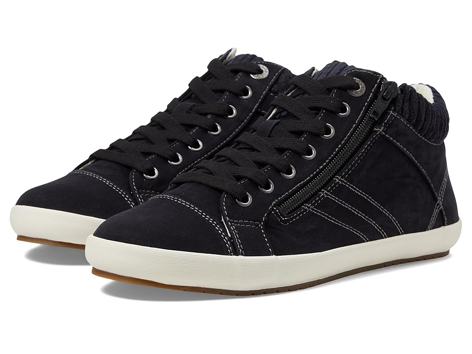 Taos Footwear Startup (Black Distressed) Women's Shoes INTERNATIONAL SHIPPING