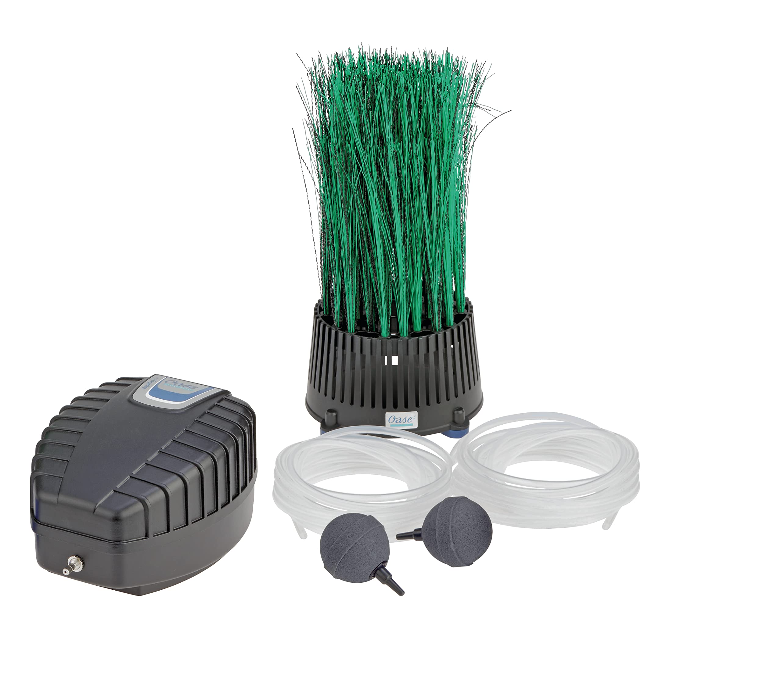 OASE 57071 Teichbelüfter OxyTex Set 500, Teichbelüftung, Sauerstoffversorgung, Belüftungspumpe, Filtermedium
