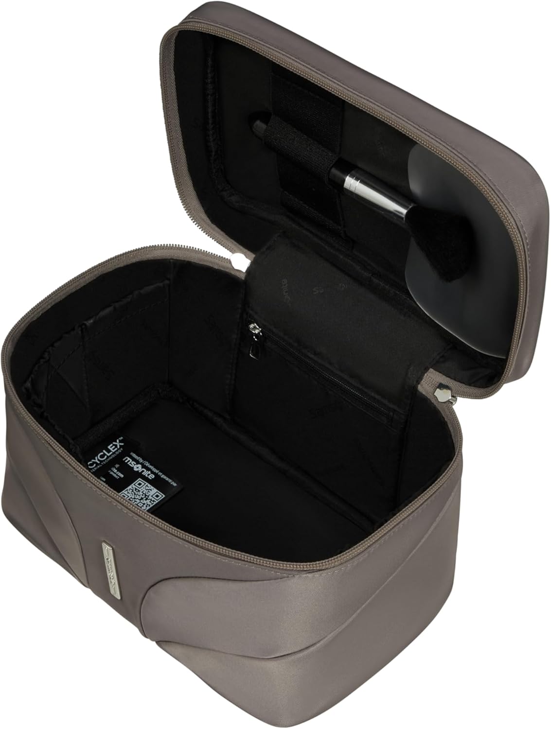 Samsonite Attrix Toilet Kit - Cosmetic Case, 24 cm, Brown (Dune), Brown (Dune), Cosmetic case