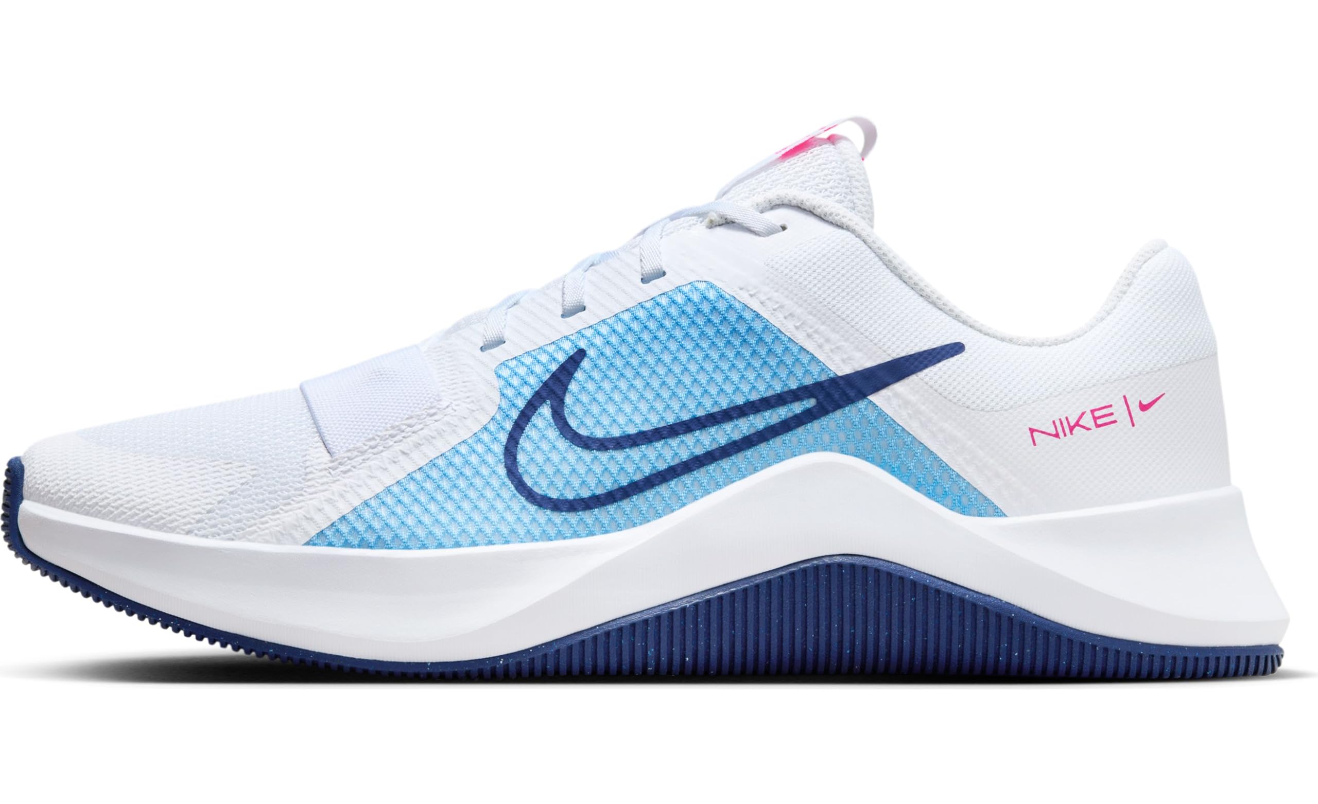 Nike Mens Mc Trainer 2 White/DEEP Royal Blue-Aquarius Blue Running Shoe - 10 UK (11 US) (DM0823-102) (B0CT5ZZ757) Amazon Price History, Amazon Price Tracker