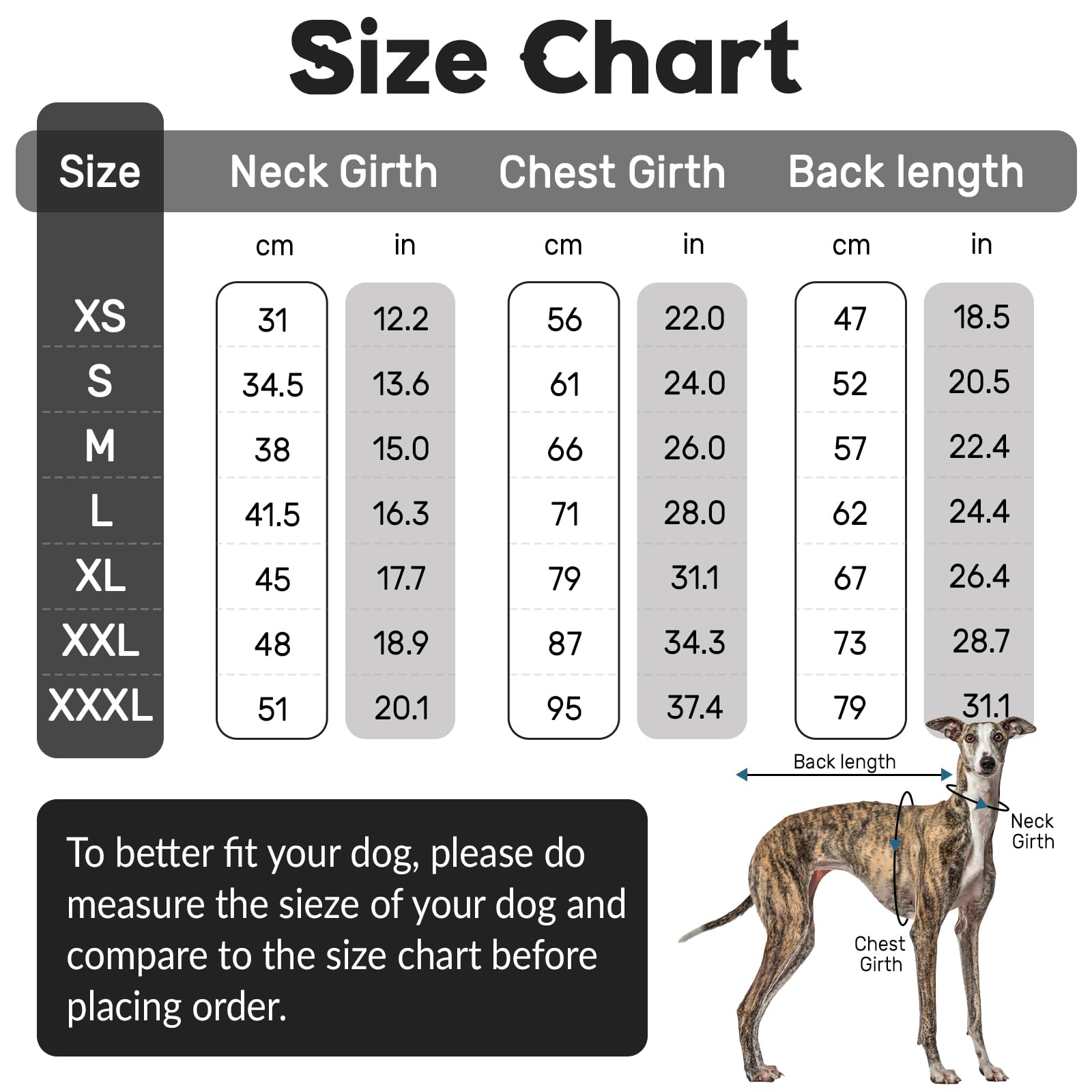 Lightweight Greyhound Sweater, Salukis Coat Soft Pullover Dog Turtleneck Shirt Greyhound Coat with Legs Warm Vest(Grey, 2XL) - Image 2