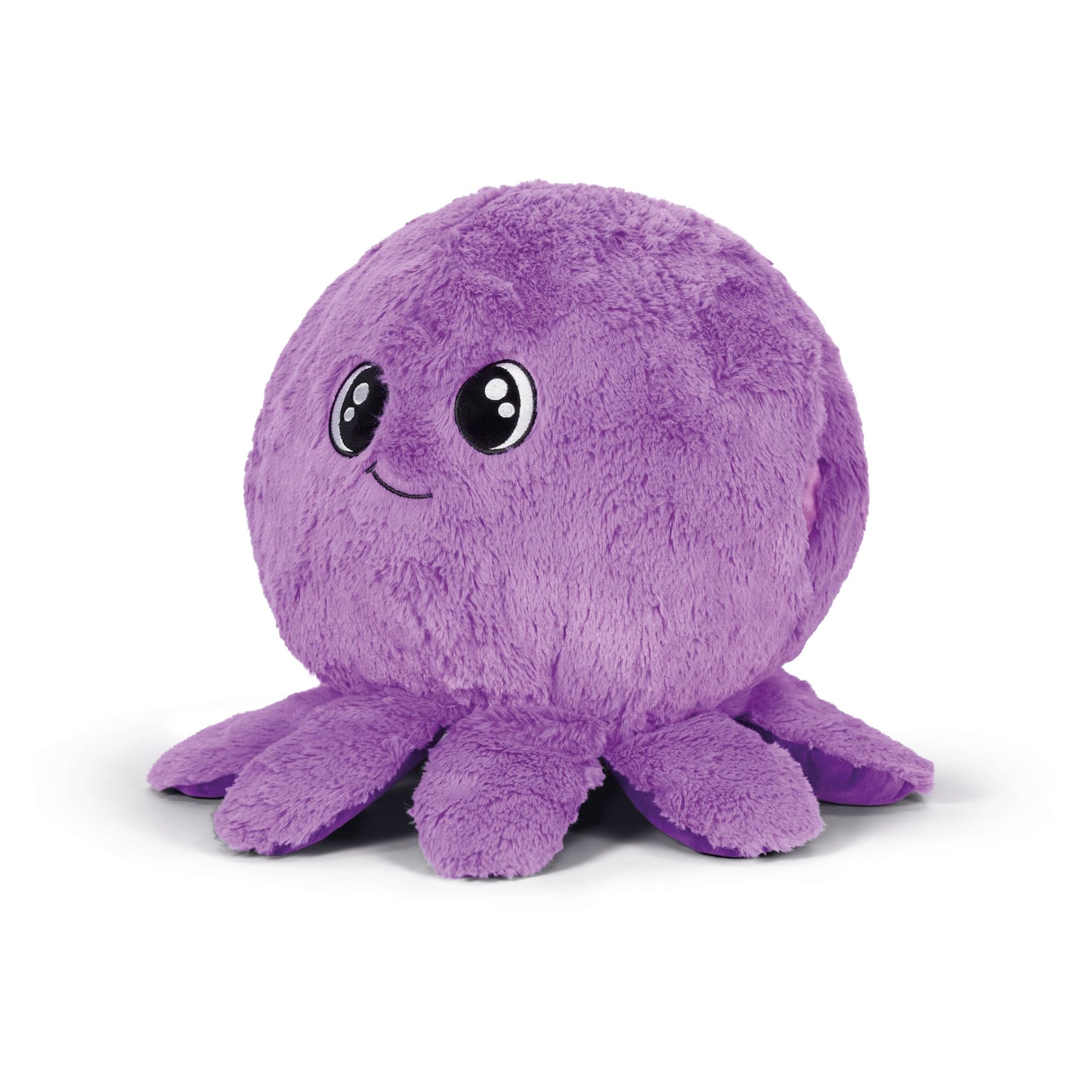 Noxxiez Cosy Plush Hand Warmer CushionPurple Octopus from B&Q