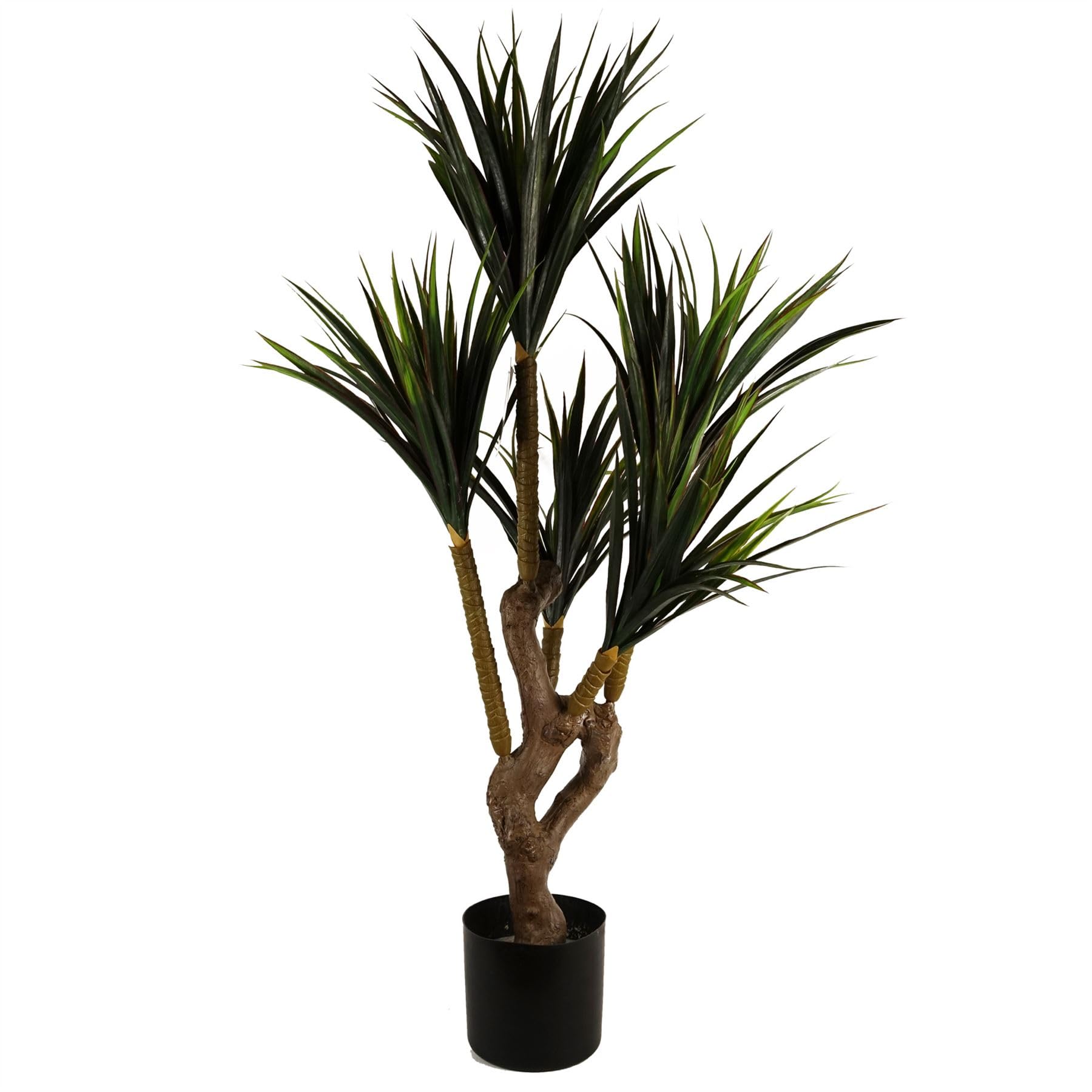 Artificial Palm Tree Realistic UV Resistant Outdoor Black 105cm (3ft) Premium UK