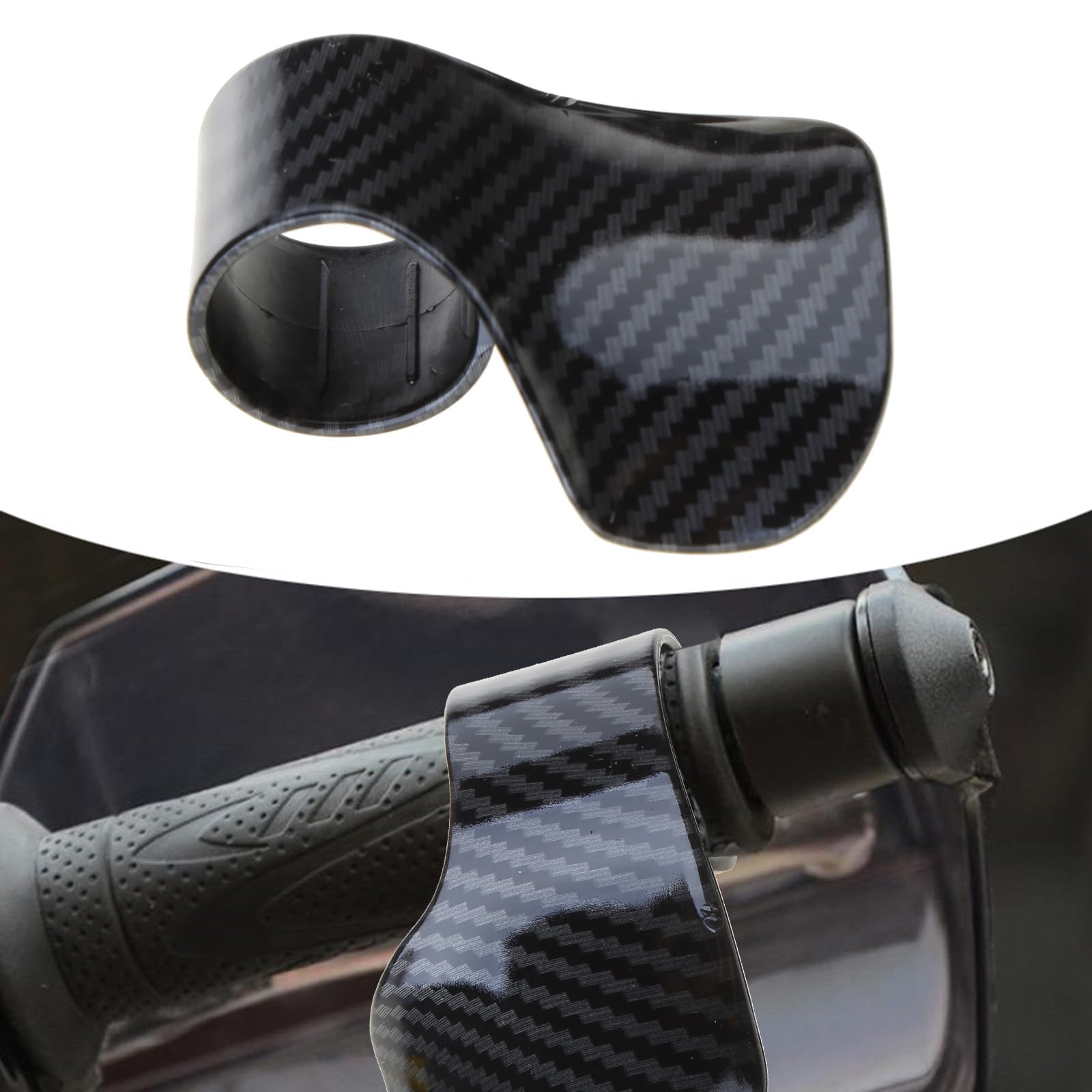 Haiki - Comando acceleratore montato su moto, regolazione automatica della velocità, supporto per il polso, manopola per manubrio, controllo dell'olio, ABS