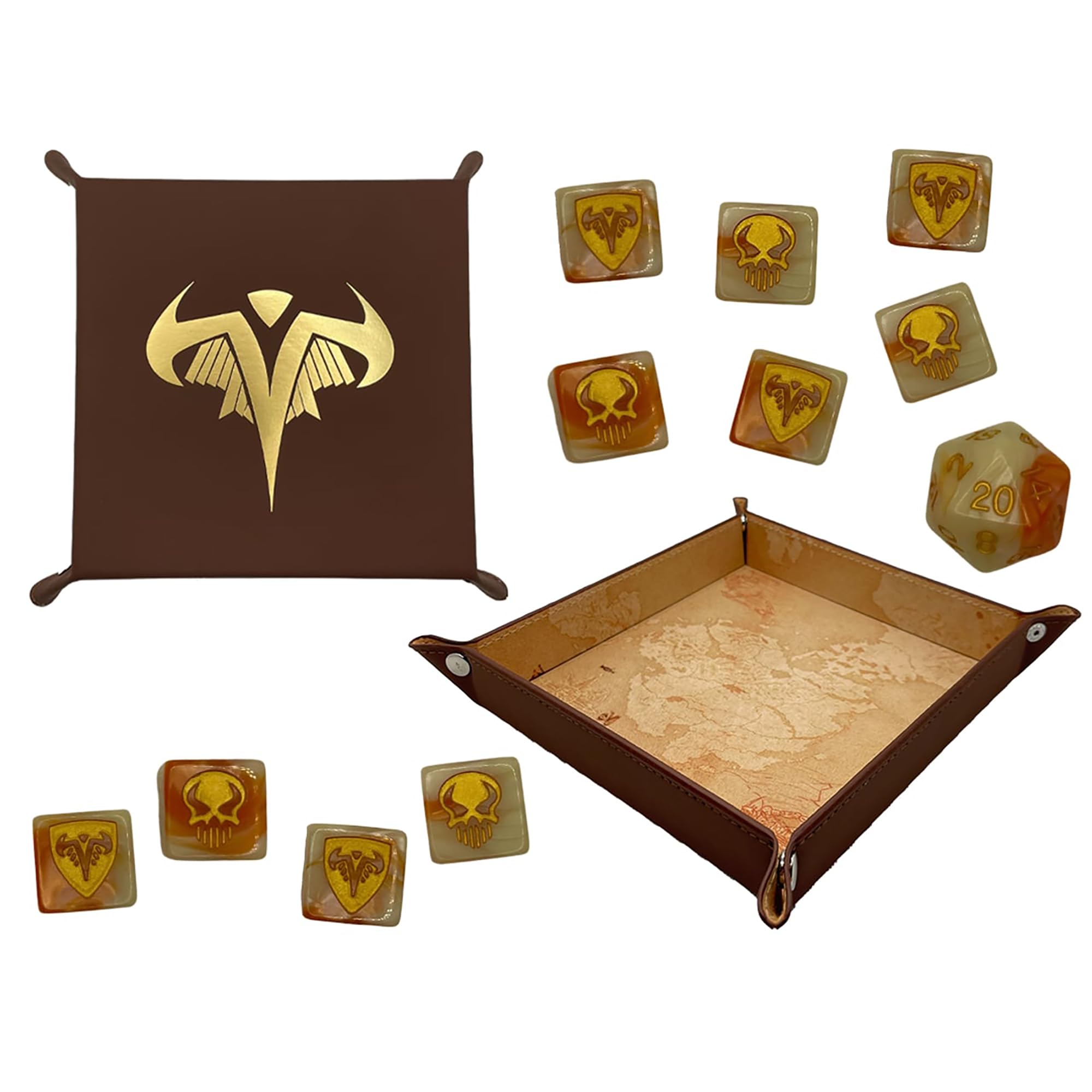 Renegade Game Studios - Heroscape Valhalla Dice Tray - 2 to 4 Players Ages 14+ - Add Content to the Heroscape Miniature Game - Battle Box or Master Set Required to Play
