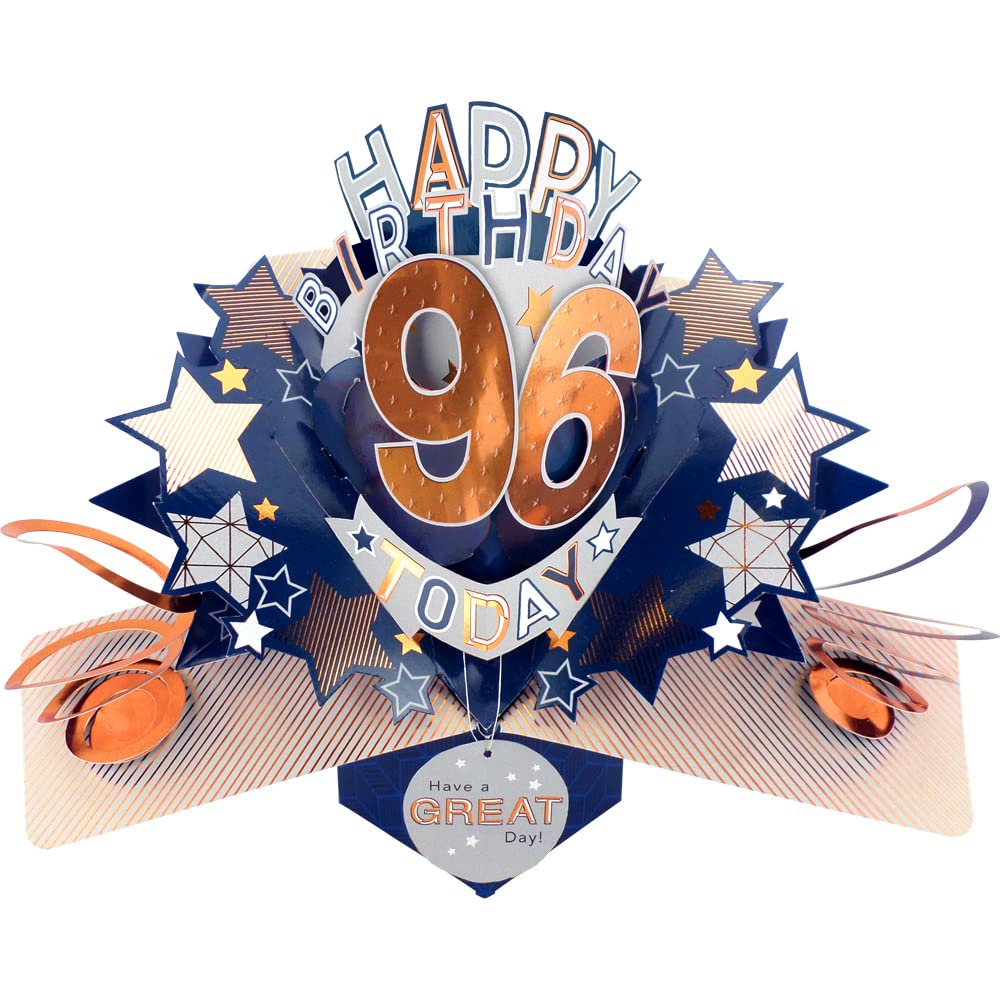 Biglietto Di Auguri Pop Up Compleanno Con Palloncini - Second Nature 21x25cm