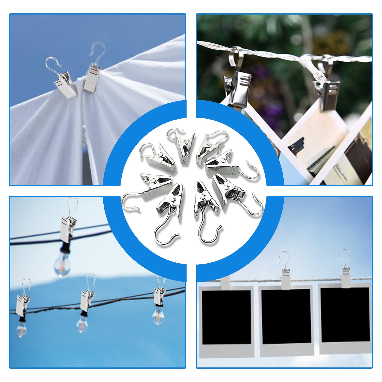 20 Pièces Anneaux à Pince à Rideau En Métal Ouvrants, Ouverture Et Fermeture Faciles Diametre Interieur 38 Mm Pour Rideaux Lourds Et Rideaux Legers Noir Dpzo 85401713 20 Pièces Anneaux à Pince à Rideau En Métal Ouvrants, Ouverture Et Fermeture Faciles Diametre Interieur 38 Mm Pour Rideaux Lourds Et Rideaux Legers Noir Dpzo 85401713