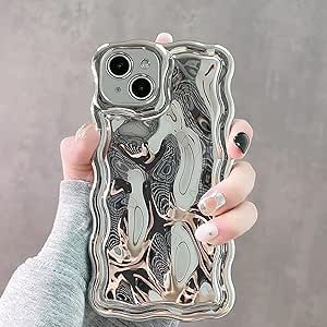 Case,3D Meteorite Bubble Pattern Electroplate For IPhone 16 Plus Hot Pink