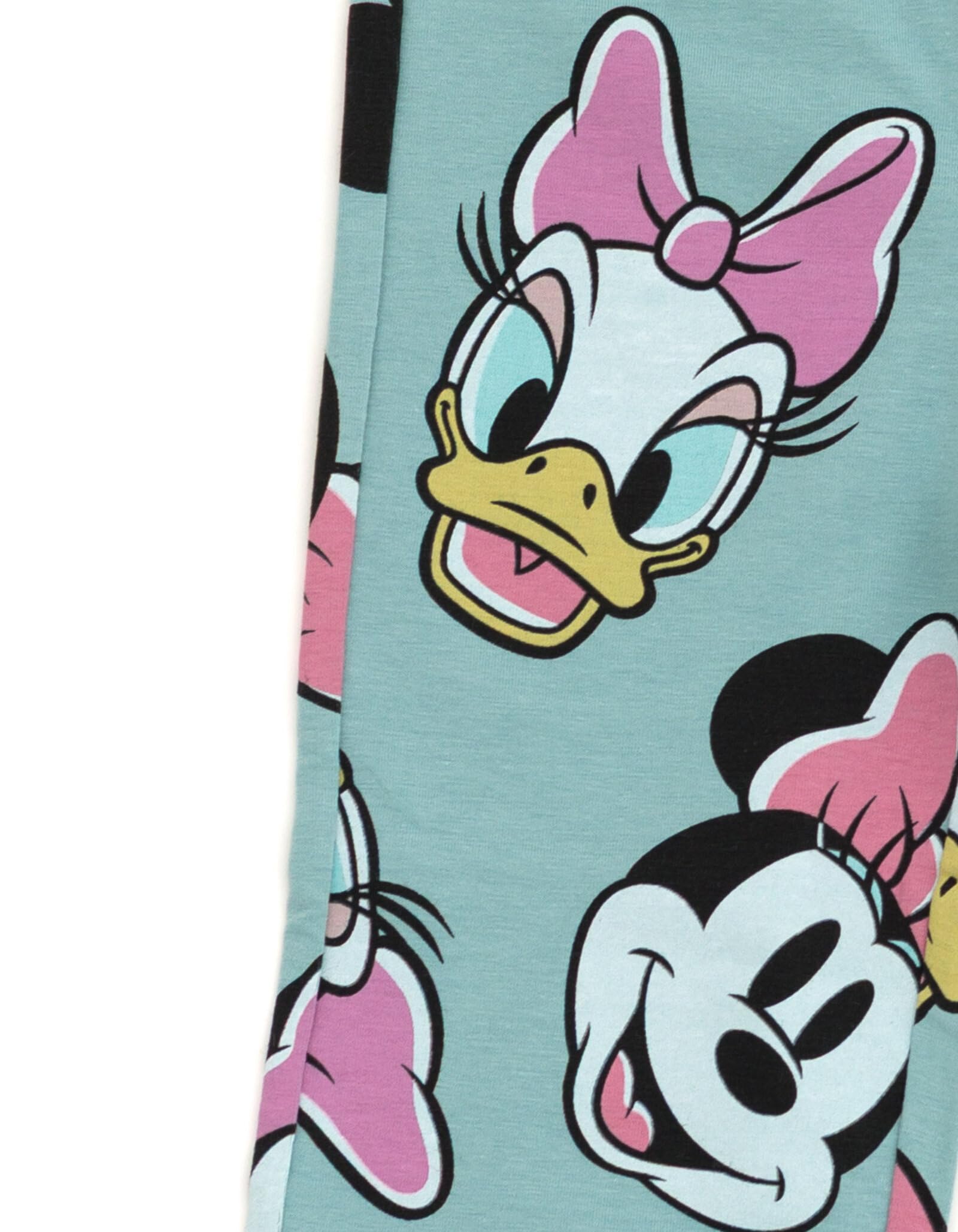 Disney Felpa con cappuccio in pile e leggings a coste, per bambine e ragazzi grandi (2T - 14-16)